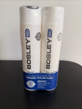 Bosley MD Revive Shampoo & Conditioner Duo - White/Blue